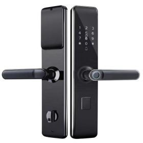 "Smart Security Handle with Digital Tuya Integration - WiFi Enabled Apartment Fingerprint Door Lock with Keys" (TYPES: SMART PHONE)